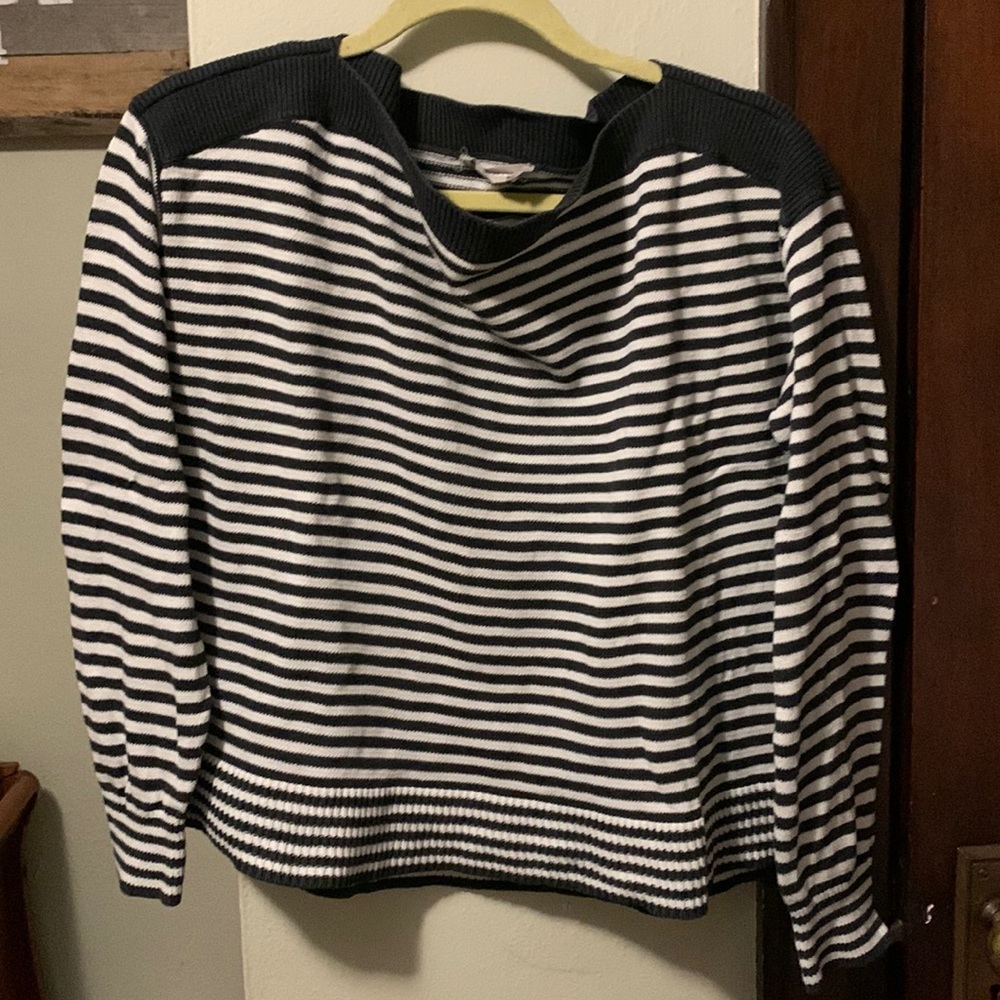Everlane Sweater Boatneck Stripe